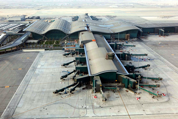 Airport terminal planning view